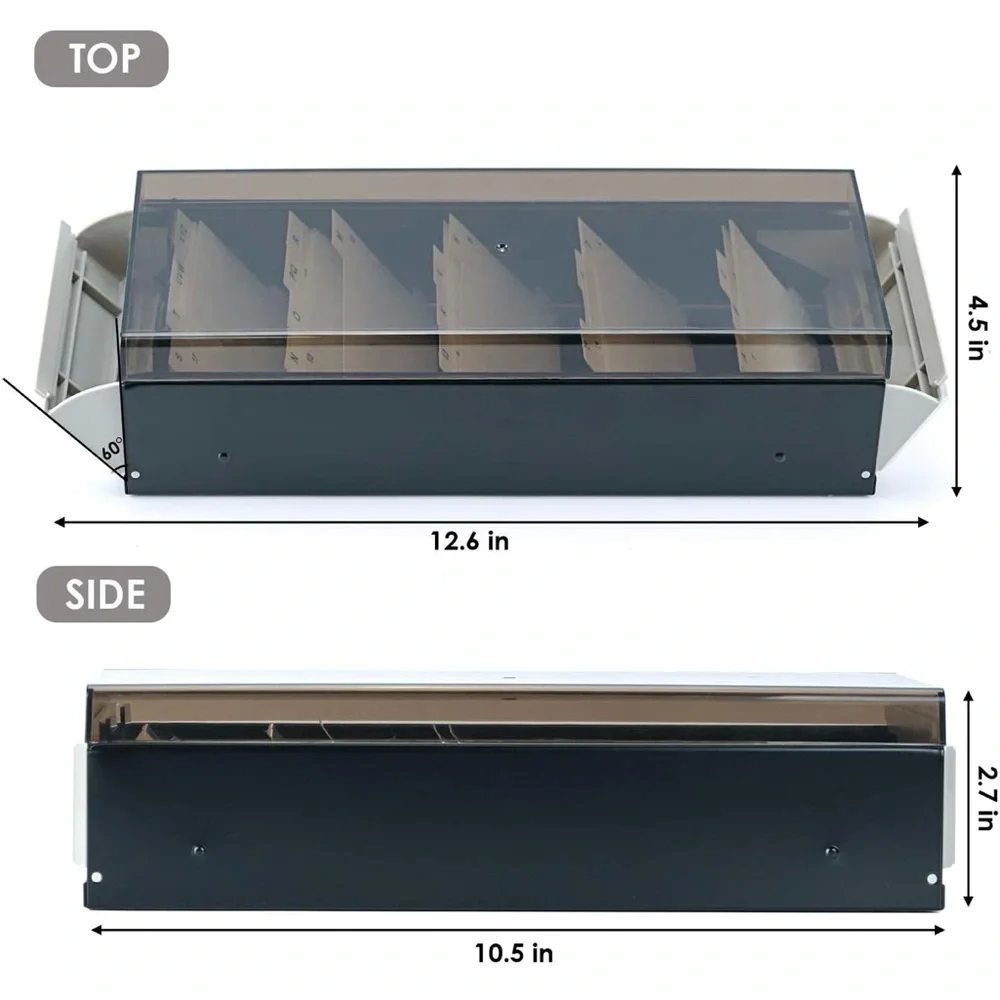 Max Gear Business Card Holder Case Organizer~Lg Capacity